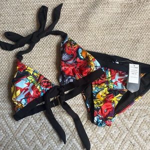 Ecko Red Graffiti Bikini